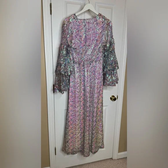 Buddy Love | Colette Long Sleeved Maxi Dress - Flash | Small - Picture 5 of 11